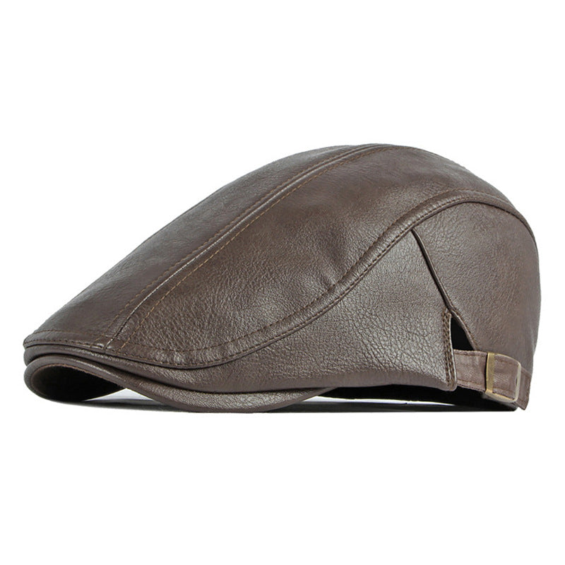 Heritage Leather Cap