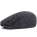 Herringbone Wool Cap