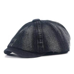 Denim Newsboy Cap