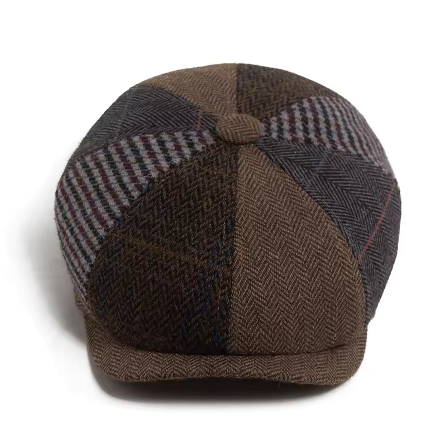 Wool Patchwork Cap