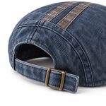 Denim Strip Cap