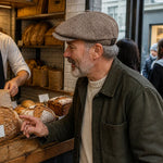 Herringbone Wool Cap