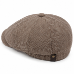 Herringbone Wool Cap