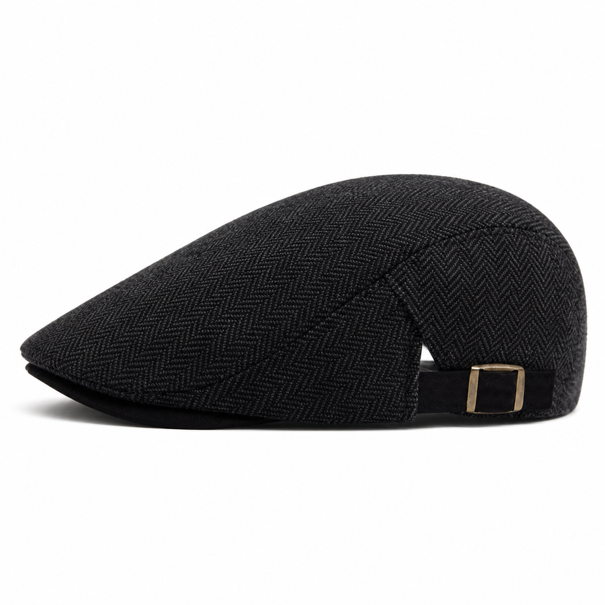 Herringbone Wool Driver Cap