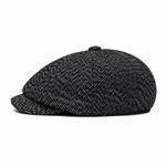 Tweed Newsboy Cap